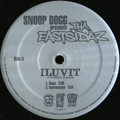 Snoop Dogg Presents Tha Eastsidaz : ILuvIt (12", Single, Sil)