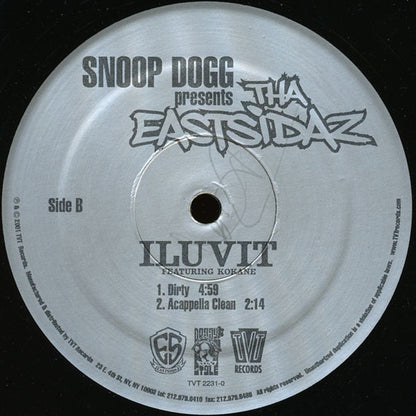 Snoop Dogg Presents Tha Eastsidaz : ILuvIt (12", Single, Sil)