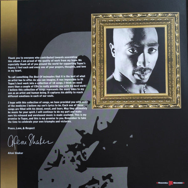 2Pac : The Best Of 2Pac - Part 1: Thug (2xLP, Comp, Ltd, RE, Gol)