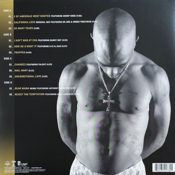 2Pac : The Best Of 2Pac - Part 1: Thug (2xLP, Comp, Ltd, RE, Gol)