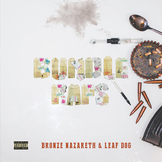Bronze Nazareth & Leaf Dog : Bundle Raps (2xLP, Album, Ltd, Mar)