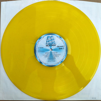 Stevie Wonder : Songs In The Key Of Life (2xLP, Album, Yel + 7", EP, Yel)