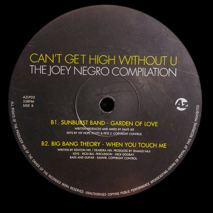 Joey Negro : Can't Get High Without U (The Joey Negro Compilation) (4x12", Comp)