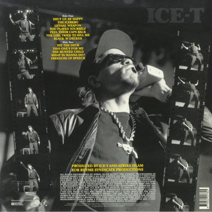 Ice-T : The Iceberg (Freedom Of Speech... Just Watch What You Say) (LP, Album, Ltd, Num, RE, Red)