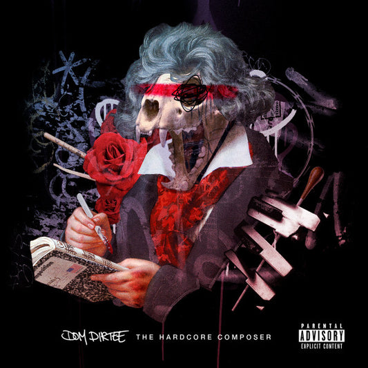 Dom Dirtee : The Hardcore Composer (LP, Album, Ltd, Num, Red)