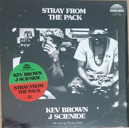 Kev Brown & J Scienide : Stray From The Pack (LP, Album, Ltd, Num, Red)
