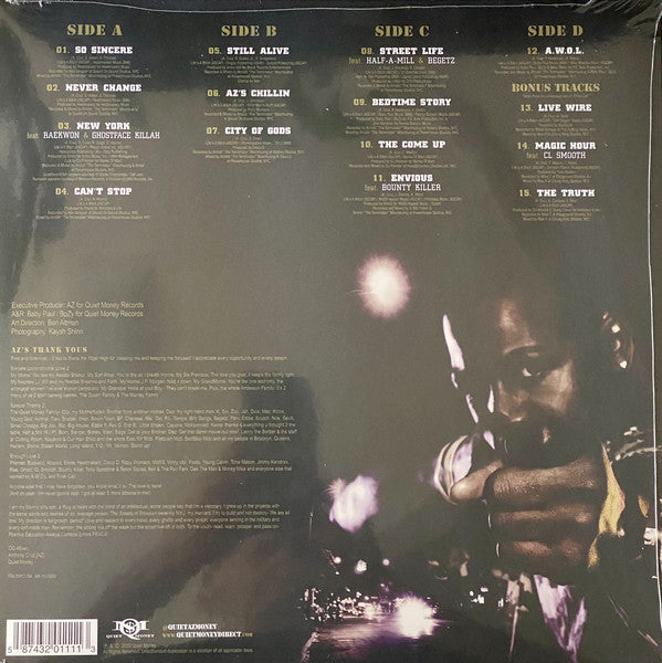 AZ : A.W.O.L (2xLP, Album, Ltd, RE, Sil)