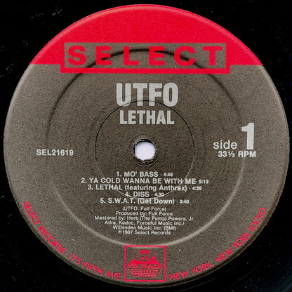 UTFO : Lethal (LP, Album)