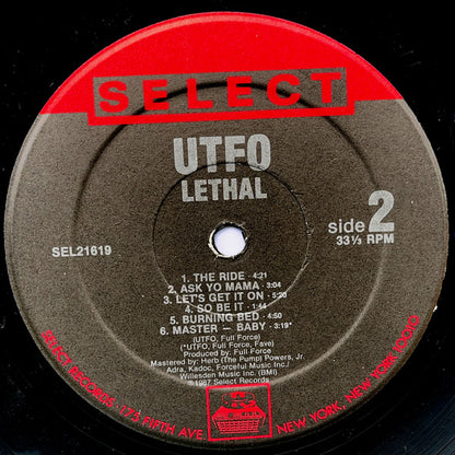 UTFO : Lethal (LP, Album)