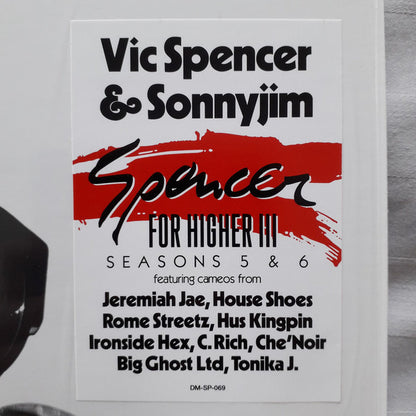 Vic Spencer & SonnyJim : Spencer For Higher III (Seasons 5 & 6) (LP, Ltd, Num, Cle)