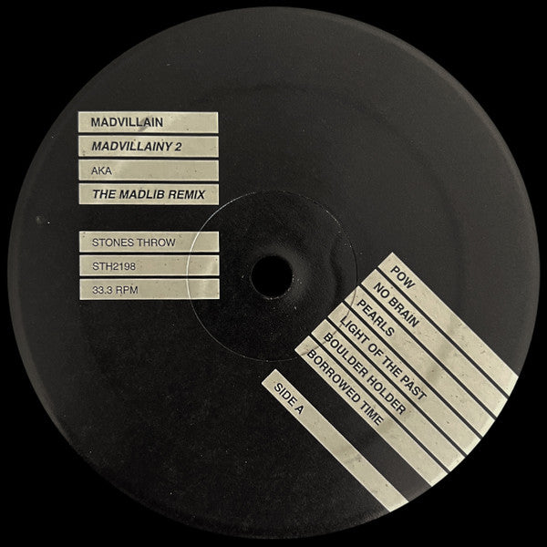 MF Doom & Madlib Are Madvillain : Madvillainy 2: The Madlib Remix (2xLP, Album, RE)