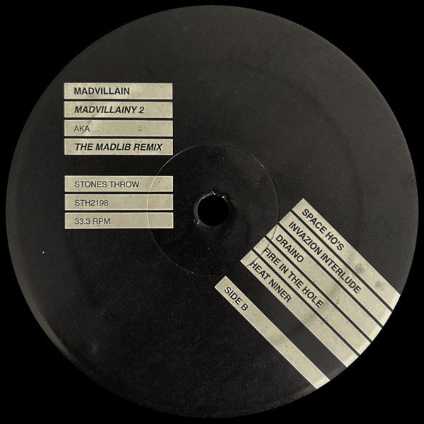 MF Doom & Madlib Are Madvillain : Madvillainy 2: The Madlib Remix (2xLP, Album, RE)
