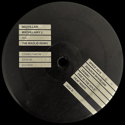 MF Doom & Madlib Are Madvillain : Madvillainy 2: The Madlib Remix (2xLP, Album, RE)