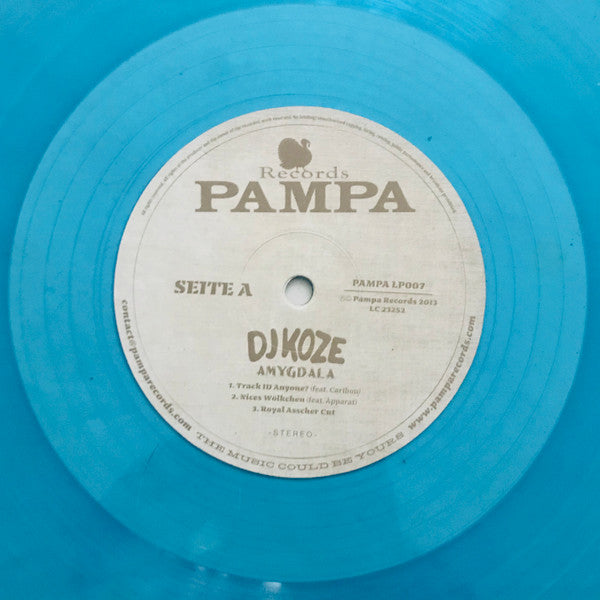 DJ Koze : Amygdala (2xLP, Blu + 7" + Album, RE)