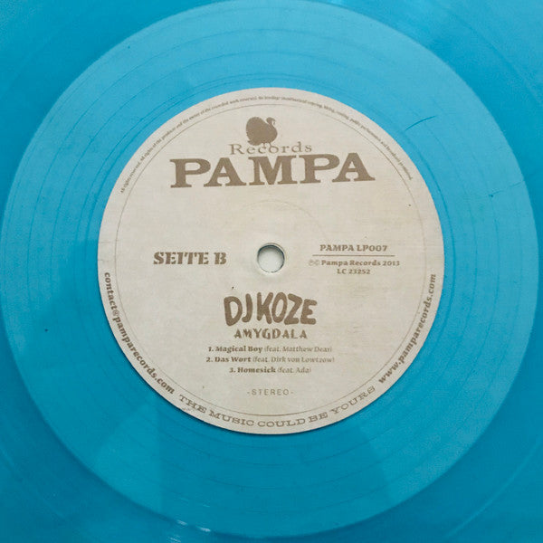 DJ Koze : Amygdala (2xLP, Blu + 7" + Album, RE)