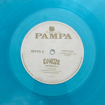 DJ Koze : Amygdala (2xLP, Blu + 7" + Album, RE)