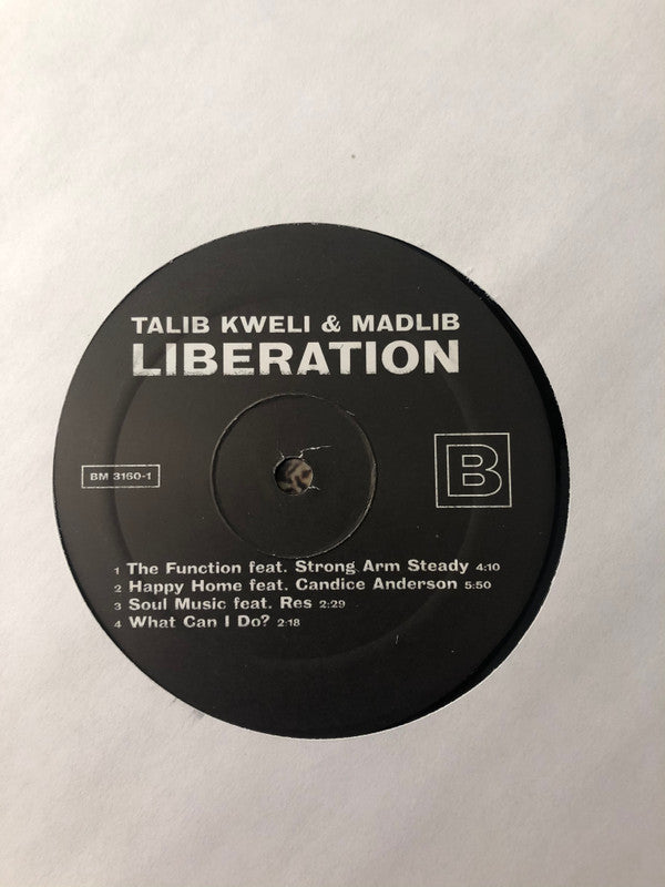 Talib Kweli + Madlib : Liberation (LP, Album, RE)