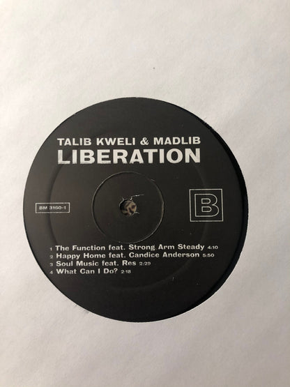 Talib Kweli + Madlib : Liberation (LP, Album, RE)
