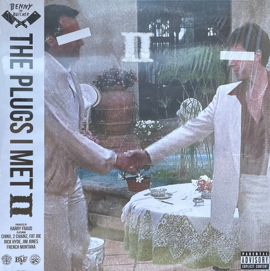 Benny The Butcher & Harry Fraud : The Plugs I Met II (LP, EP, Num, Red + Flexi, 7", Single, Red + Ltd)