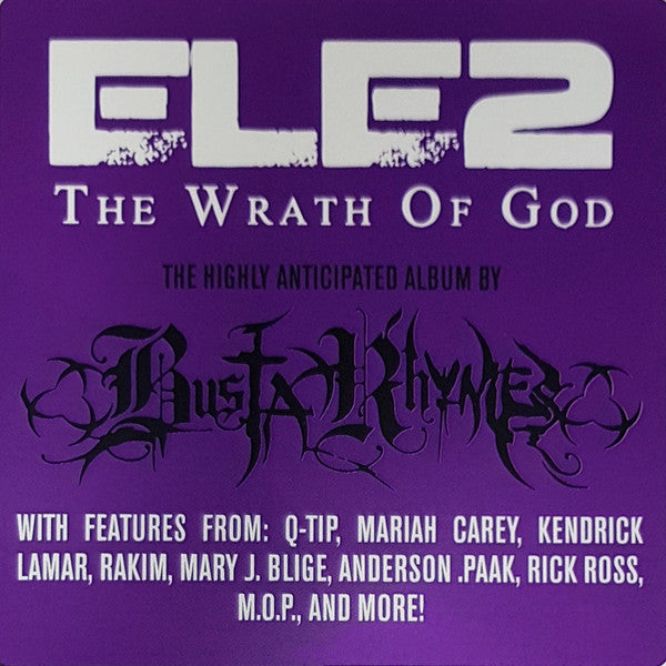 Busta Rhymes : Extinction Level Event 2: The Wrath Of God (2xLP, Album, Ltd, Pur)
