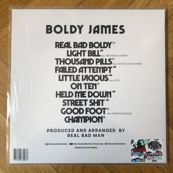 Boldy James & Real Bad Man : Real Bad Boldy (LP, Album, Ltd, Num, Ult)