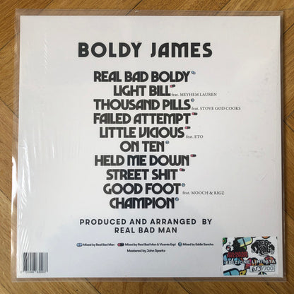 Boldy James & Real Bad Man : Real Bad Boldy (LP, Album, Ltd, Num, Ult)