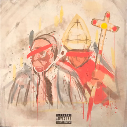 Al Doe & Spanish Ran : The White Tape (LP, Album, Yel)