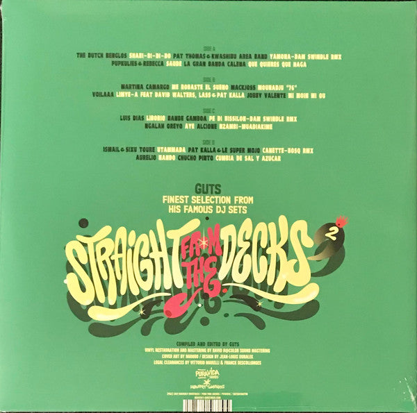 Guts : Straight From The Decks 2 (2xLP, Comp, Ltd, Blu)