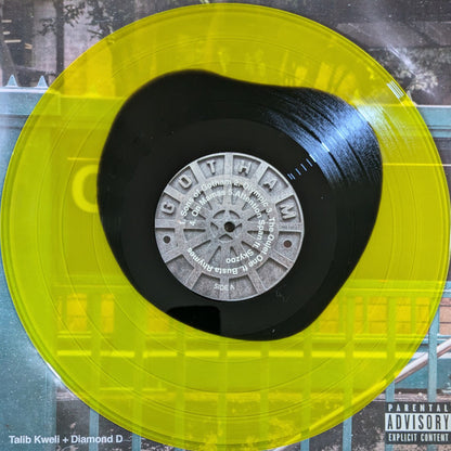 Talib Kweli + Diamond D : Gotham (LP, Album, Ltd, Yel)