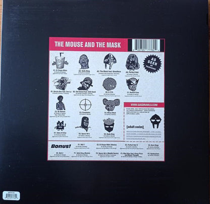 Danger Doom : The Mouse And The Mask (2xLP, Album, RE, RM + 12", EP, RE, RM + Dlx)