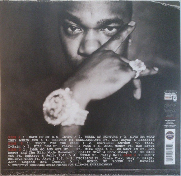Busta Rhymes : Back On My B.S. (2xLP, Album)
