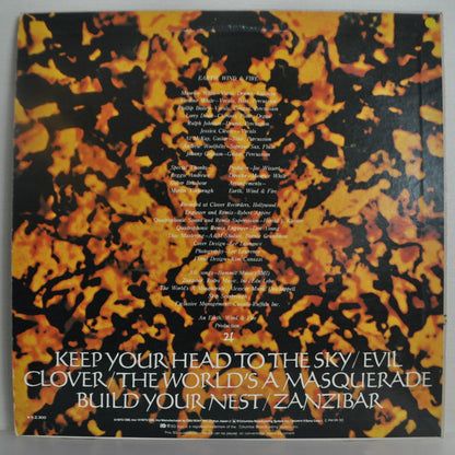 Earth, Wind & Fire : Head To The Sky (LP, Album, Quad, SQ)