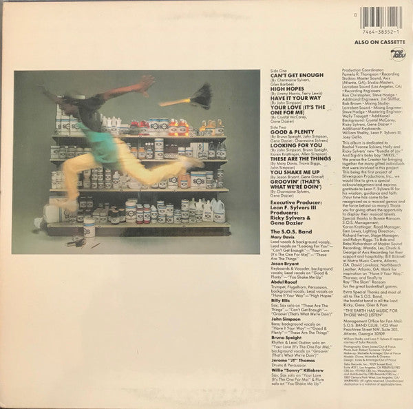 The S.O.S. Band : S.O.S. III (LP, Album, Pit)