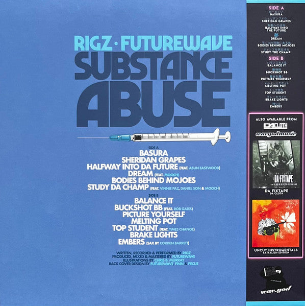 Rigz (2) & Futurewave (2) : Substance Abuse (LP, Ltd, OBI)