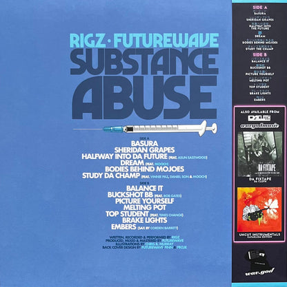 Rigz (2) & Futurewave (2) : Substance Abuse (LP, Ltd, OBI)