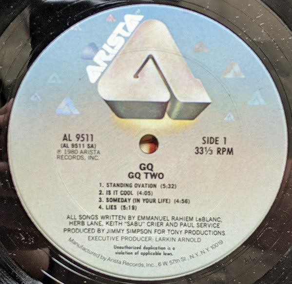 GQ : GQ Two (LP, Album)