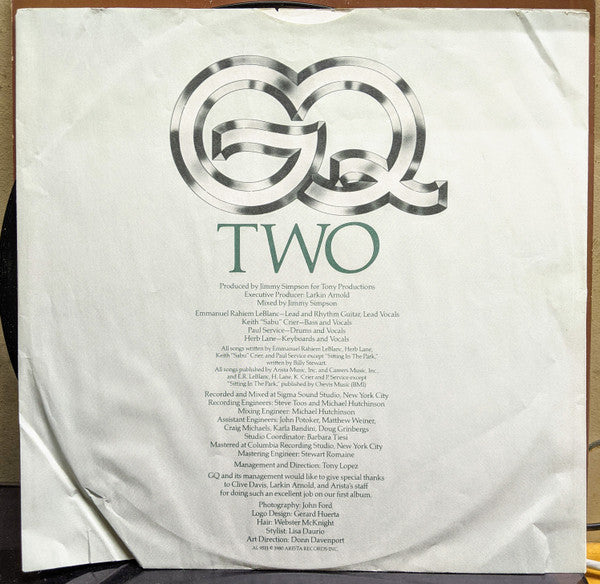 GQ : GQ Two (LP, Album)
