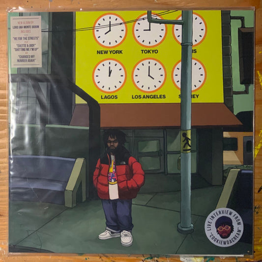 Lord Jah-Monte Ogbon : Too Little, Too Late (LP, Album, Ltd, Yel)