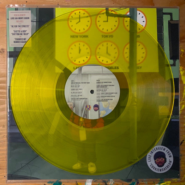 Lord Jah-Monte Ogbon : Too Little, Too Late (LP, Album, Ltd, Yel)