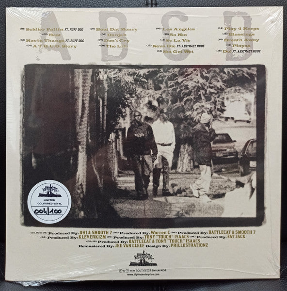 Smooth 7 : T.H.U.G. Poetry (2xLP, Album, Ltd, Num, RE, RM, Gol)