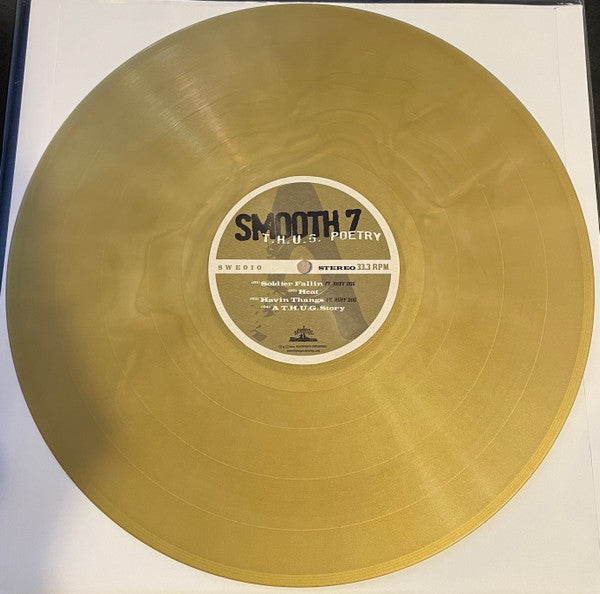 Smooth 7 : T.H.U.G. Poetry (2xLP, Album, Ltd, Num, RE, RM, Gol)