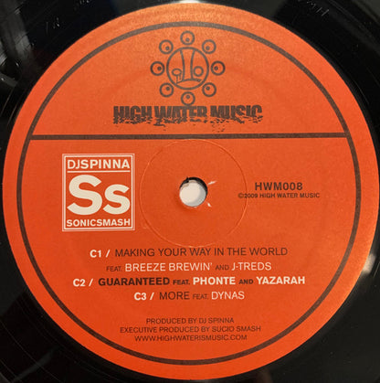 DJ Spinna : Sonic Smash (2xLP, Album)