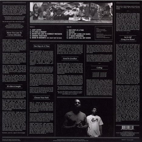 Ed O.G & Insight (2) : Edo.G & Insight Innovates (LP, Album, Ltd, Blu)