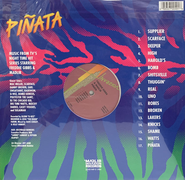 Freddie Gibbs & Madlib : Piñata '84 (LP, Album, RSD, Ltd, RE)