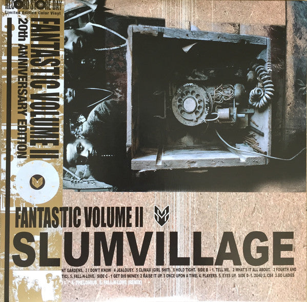 Slum Village : Fantastic, Vol. 2 (2xLP, Album, RSD, Ltd, RE, RP, S/Edition, Sil)