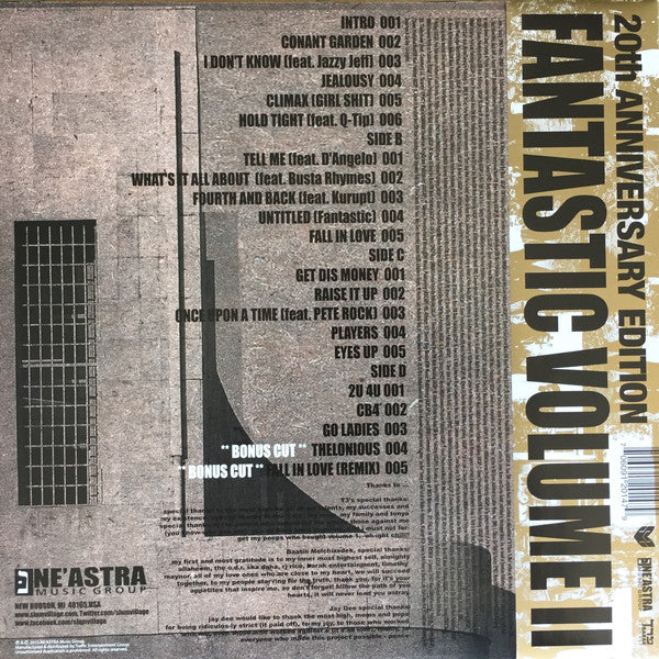 Slum Village : Fantastic, Vol. 2 (2xLP, Album, RSD, Ltd, RE, RP, S/Edition, Sil)