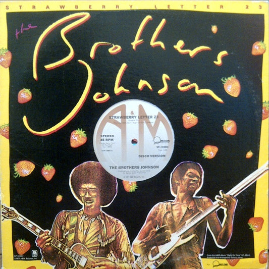 Brothers Johnson : Strawberry Letter 23 / Get The Funk Out Ma Face (12", Ltd, Red)