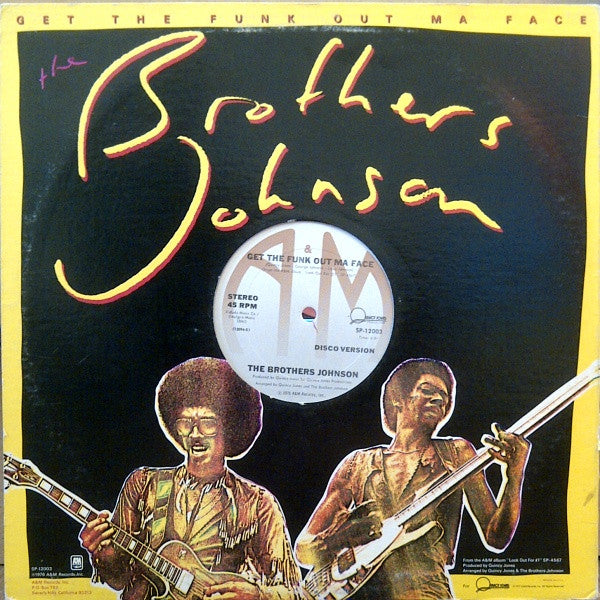 Brothers Johnson : Strawberry Letter 23 / Get The Funk Out Ma Face (12", Ltd, Red)