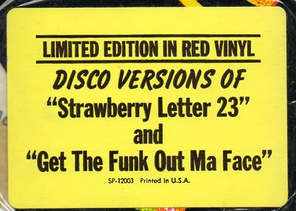 Brothers Johnson : Strawberry Letter 23 / Get The Funk Out Ma Face (12", Ltd, Red)