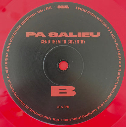Pa Salieu : Send Them To Coventry (LP, Ltd, Mixtape, Red)
